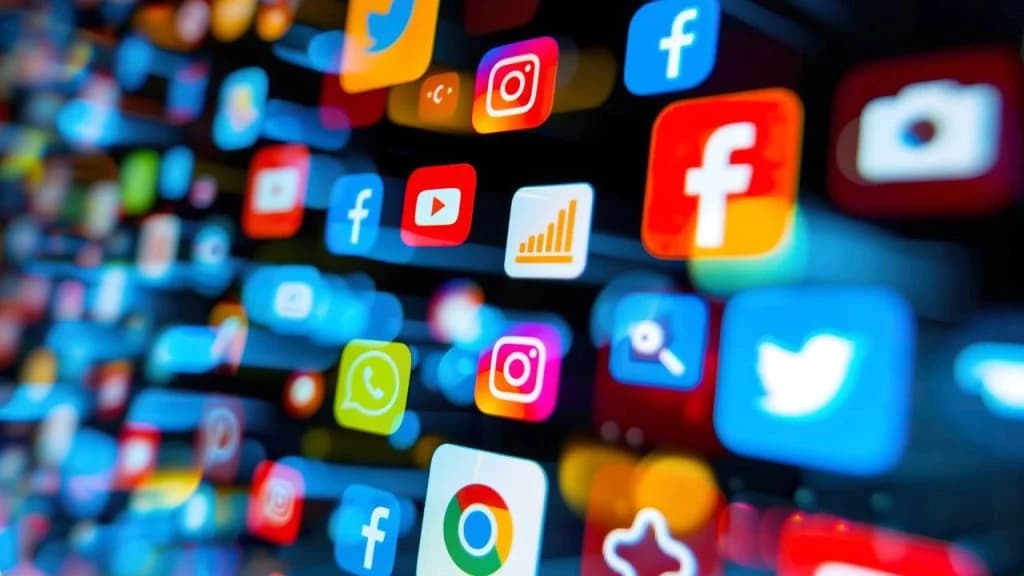 Canais digitais e redes sociais conectados